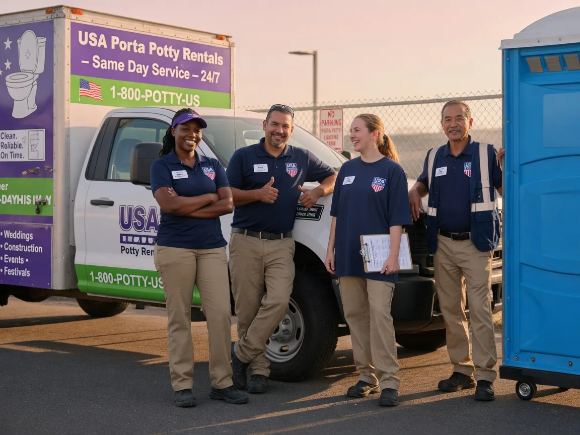 Porta Potty Rental company in King George, VA